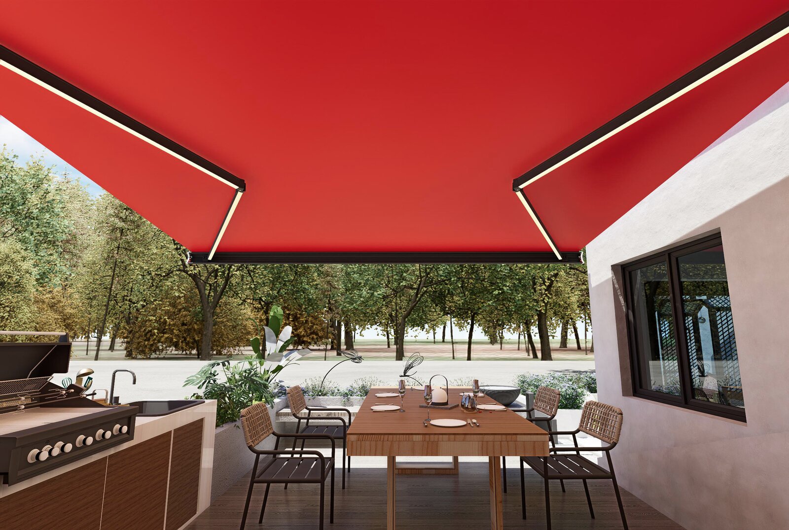 Full Cassette Awnings
